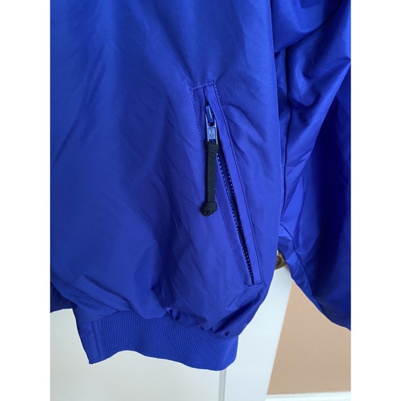 Vintage White Castle Nylon Jacket Size 2XL Made In Vietnam Blue Jacket - Picture 3 of 7